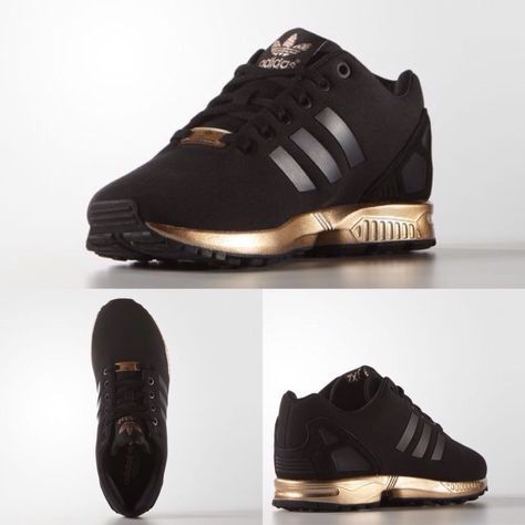 adidas zx flux noir et doré