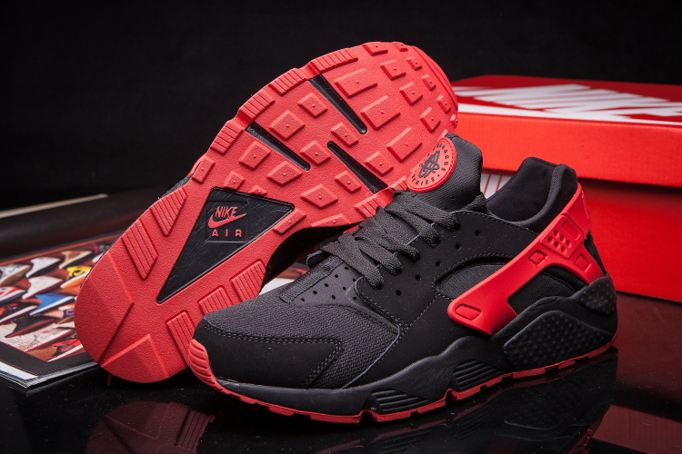 nike huarache noir et rouge